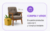 Compra y vende — encuentra productos cerca de ti al instante