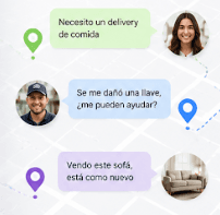 Delivery, servicios del hogar y ventas en tu comunidad